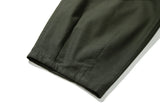 Back Satin Long Balloon Pants (Khaki)
