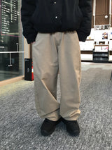 Cien Cotton Wide Balloon Pants 4C