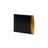 Crispe Mutiple Cardholder_Black, Yellow