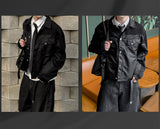 Duron Nylon Knit Trucker Jacket