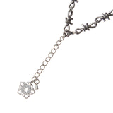 Barbed Wire Bracelet_Antique Silver