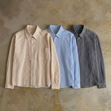 Ripple Texture Stripe Shirt