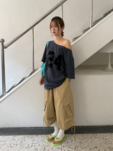 スター24 ストライプTシャツ
