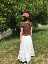 レースシャーリングショートスリーブ(4color)