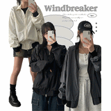 Kukin Ping Line Color Two Way Windbreaker Jumper