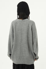 Leroy raglan waffle knit