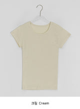 シュルベーシックカラー半袖Tシャツ
