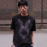 シンギングラビットTシャツ_ブラック