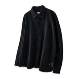 クロシェシャツ [Black]