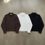 Crinkle Surface Shirt