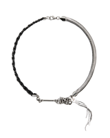 MIX TAIL NECKLACE BLACK