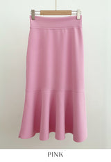Nezu Span Slit Mermaid Skirt