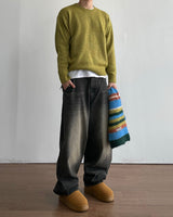 Champer Soft Wool Crop Knit