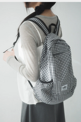 Compact PocketBag V1 Gingham Check Black