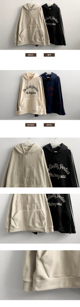 Armand Track Line Fleece Hoodie
