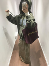 YWD TWILL ECO BAG-PURPLE
