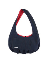 リバーシブルポケットバッグ (RED & NAVY)