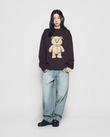 25FW ディストレスドベアウールニット