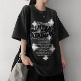 Nishu Illustrated Knitwear Short-sleeved T-shirt
