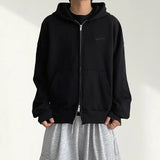 シンニューエンブロイダードシンボルフーディージップアップ (3 colors)
