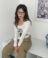 モダンカーゴストレートフィットパンツ