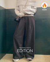 Mur pintuck wide slacks