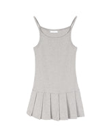 PLEATS MINI ONE-PIECE (GREY)