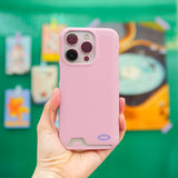 【MADE】Card Pocket glossy hard Phone case( 2 pastel colors)