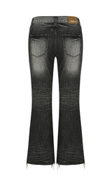25FW★ [LANARCH] Frayline Bootcut Denim