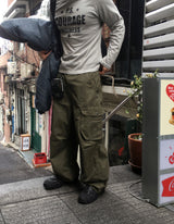 No.1583 Pワイドコットンカーゴパンツ (3color)