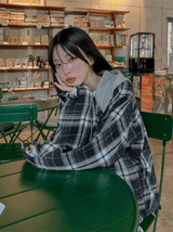 Wake Check Hooded Shirt