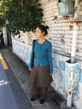 Liang cardigan + knit top (3color)