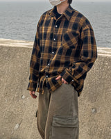 Retro Air Oversized Fit Check Shirt