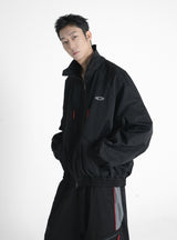 INTERVAL SHELL TRACK JACKET VER.2 BLACK