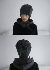 TURTLE BUTTON BEANIE 