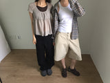 Pigmented Cotton Twill Pants (3color)