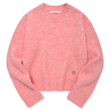 コレクションラウンドネックニット [PINK]