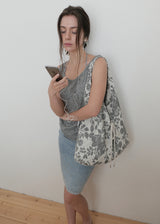 Jeanne Soft Jacquard Shoulder Bag_Beige