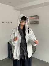 [unisex] Okia Two-Way Hood Zip-Up