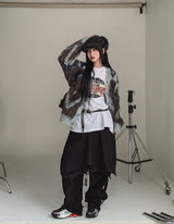 Haro Layered Flared Skirt