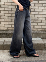 Daily Square Leather Belt (4color)
