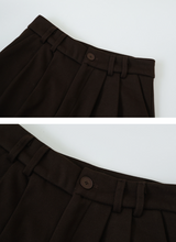 #WS ツータックウォームワイドスラックス + ベルトセット(3color)