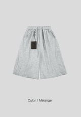 24SS カーブドバミューダパンツ