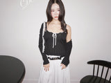 Lily Lace Sleeveless Cardigan Two-Piece Set