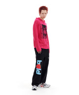 BOLDストロベリースウェットパンツ (BLACK)