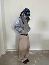 snap cover pants