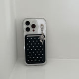 ブラックドット MagSafe カードウォレット + MagSafe ケース