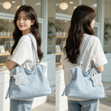 Star Keyring Large Capacity Commuter Tote Bag