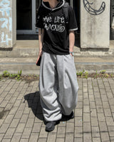Roven Pintuck Curved Sweat Pants