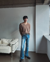 25FW★ [LANARCH] Frayline Bootcut Denim